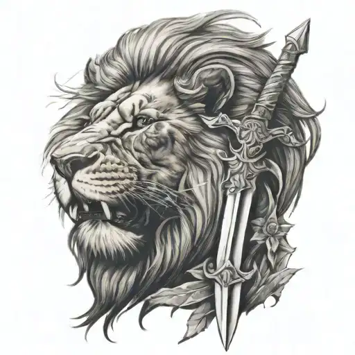 Lion And Sword Warrior Emmanuel