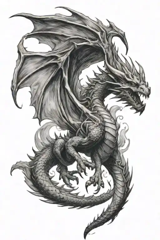Dragon Flying