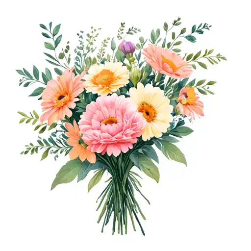 Birth Flower Bouquet