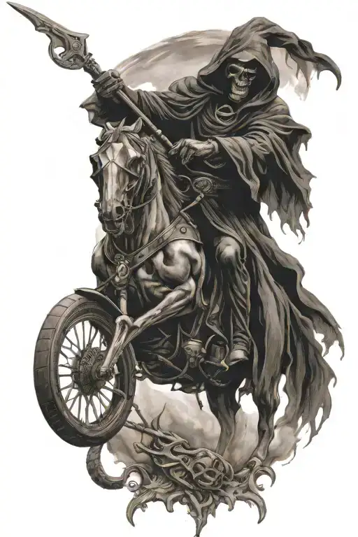 Grim Reaper Riding