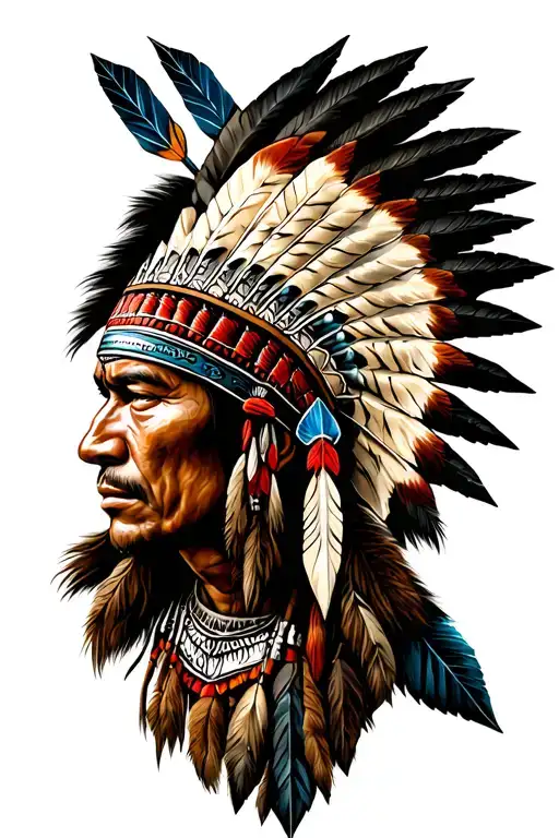 Cherokee Warrior Arrow Design