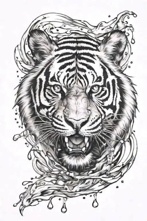 Tiger Surrounded My Rain