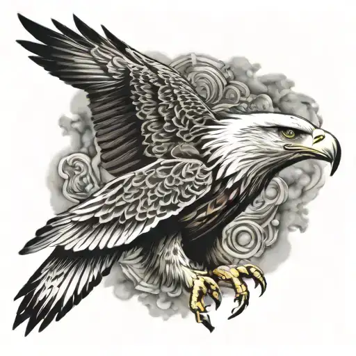 Eagle Flying