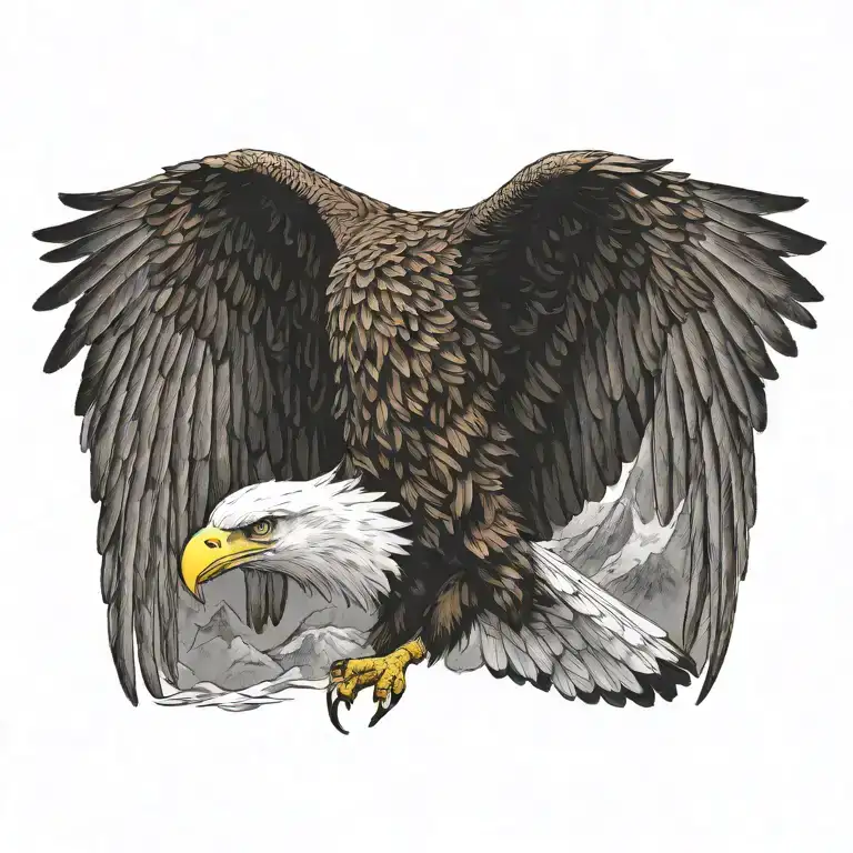 Eagle Flying