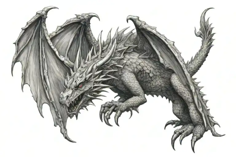 Dragon With Wings