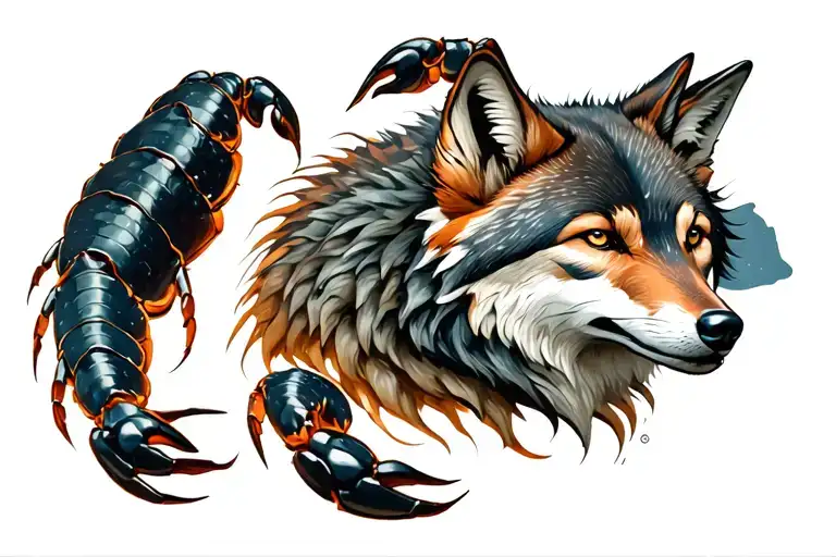 Wolf Fox Scorpion