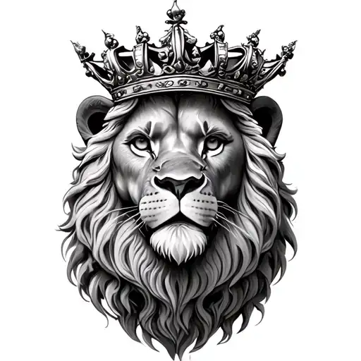 Dutch Lion Wearing A Crown