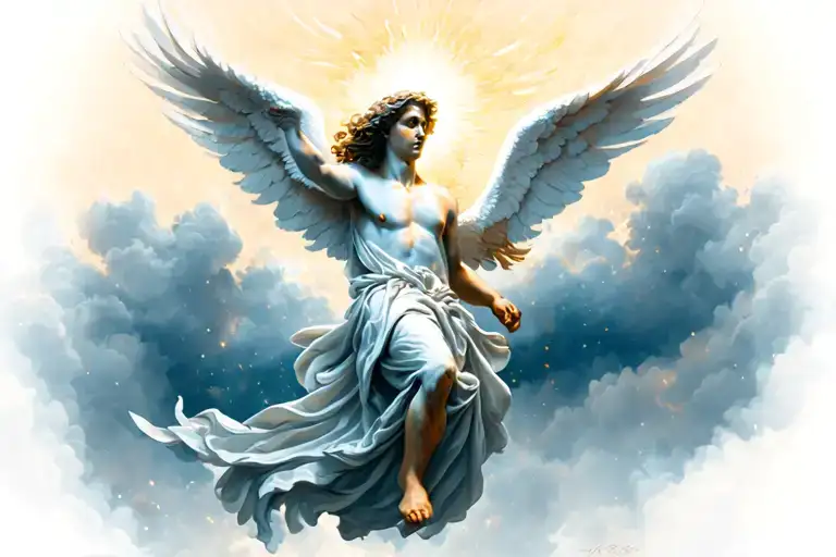 Gods Angel Falling