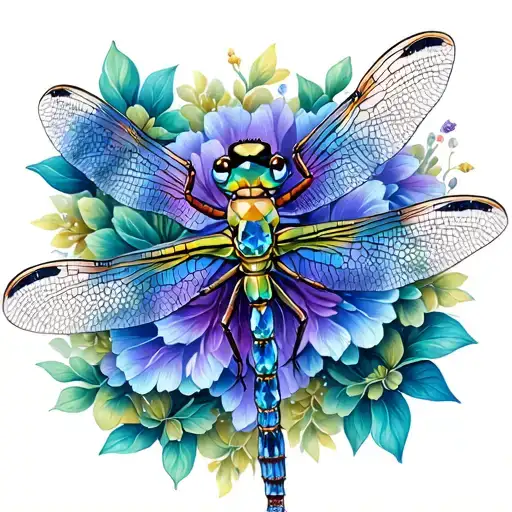 Gemstone Dragonfly