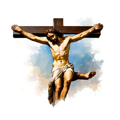 Jesus Christ Crucified With