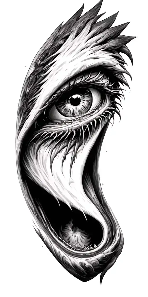 Monster With Vertex Eye