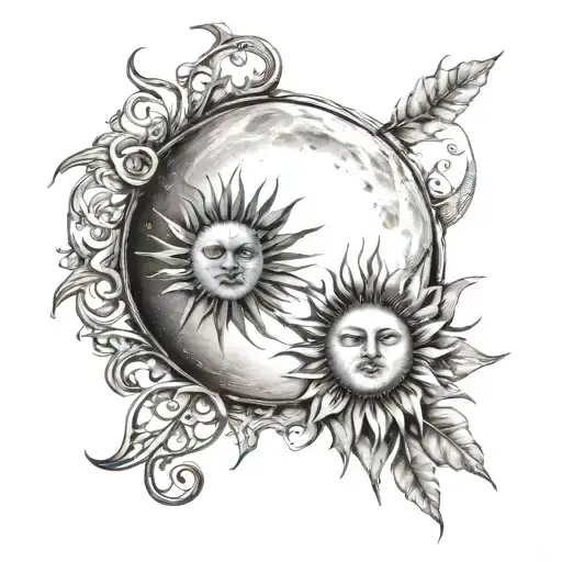 Moon And Sun
