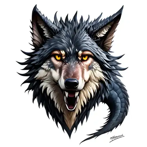 A Wolf Dragon
