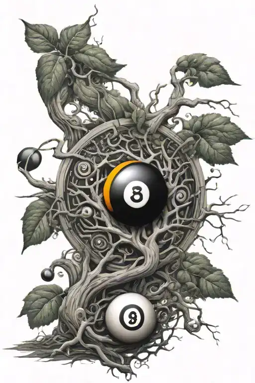Pool 8 Ball Matrix Code Tree Of Life