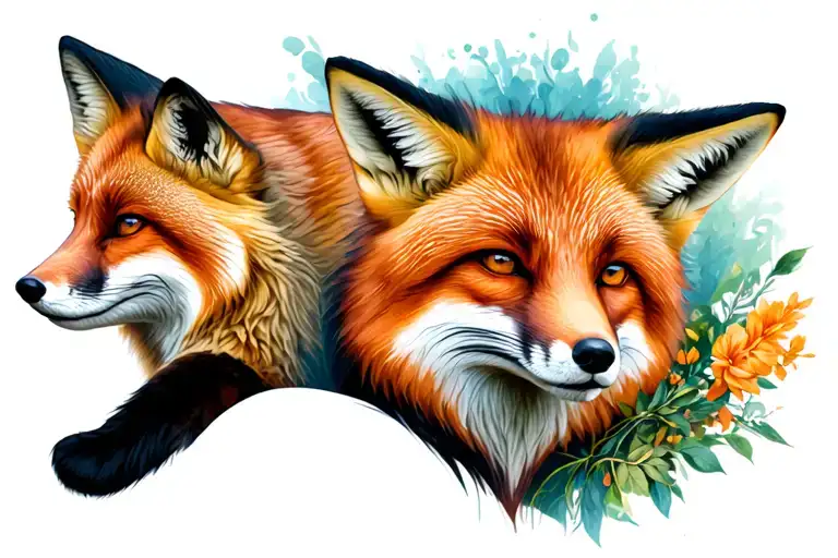 Fox Looking Back You