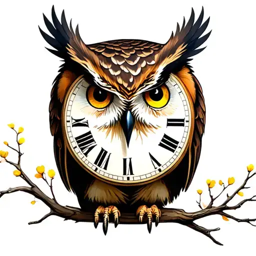 Owl Clock