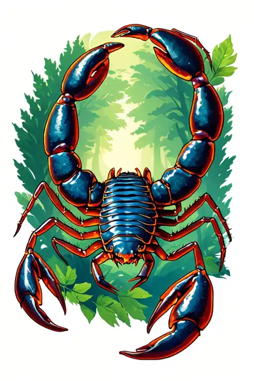 Scorpion And Forest