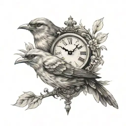 Date Bird Clock