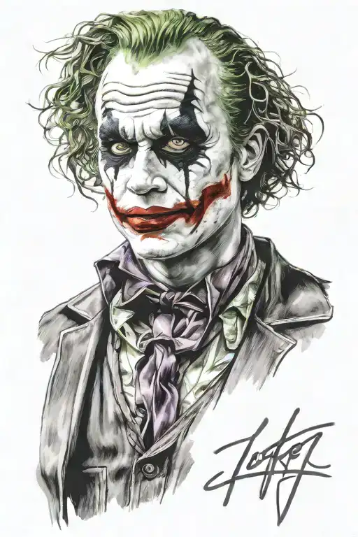 Joker Heath Ledger