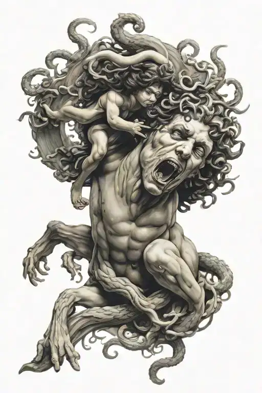 Perseus Killing Medusa