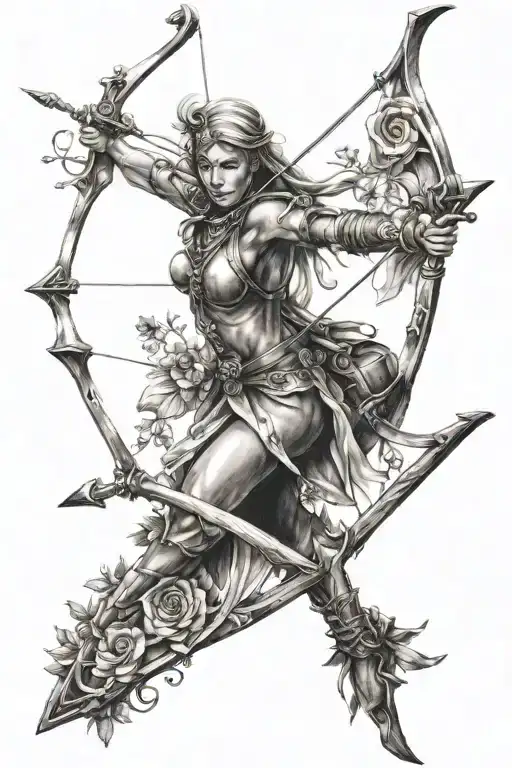 Sagittarius Bow And Arrow