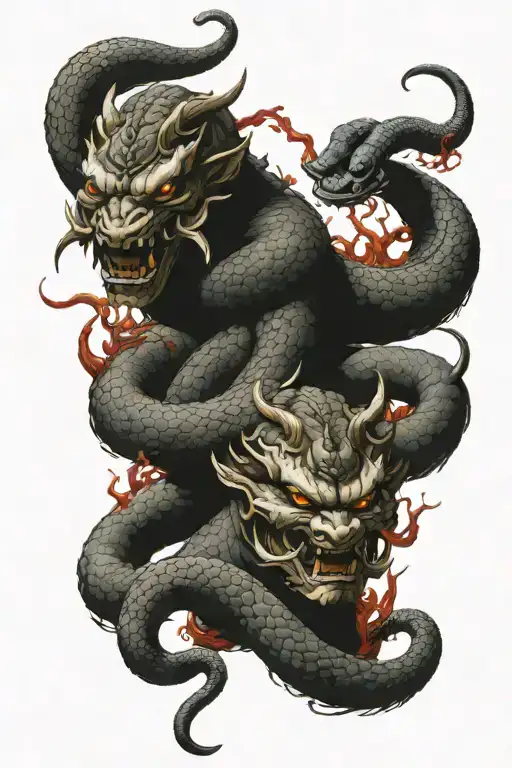 Snake And Oni