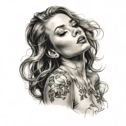 Nude Female Portrait