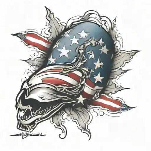 Patriotic Outdoor Arm Sleeve