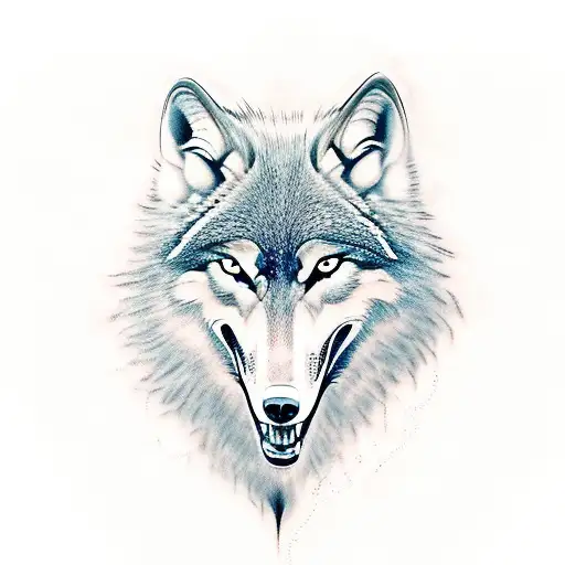 A Wolf Gnashing Teeth