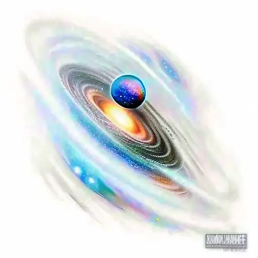 Galaxy Space Black Hole Eating Star