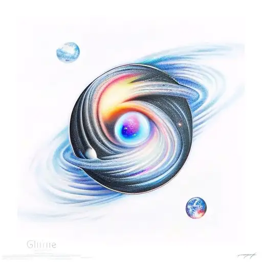 Galaxy Space Black Hole