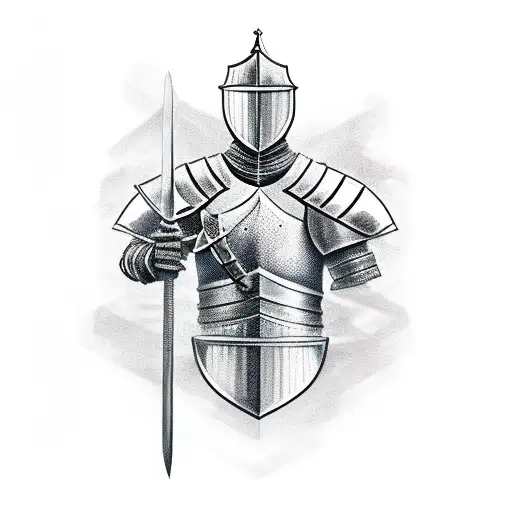 Knight With Sword