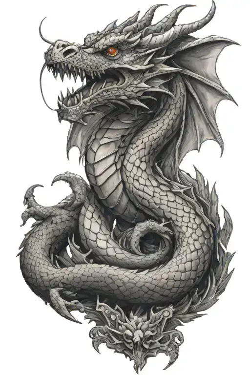 Dragon With