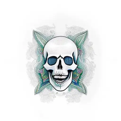 Paisley Skull