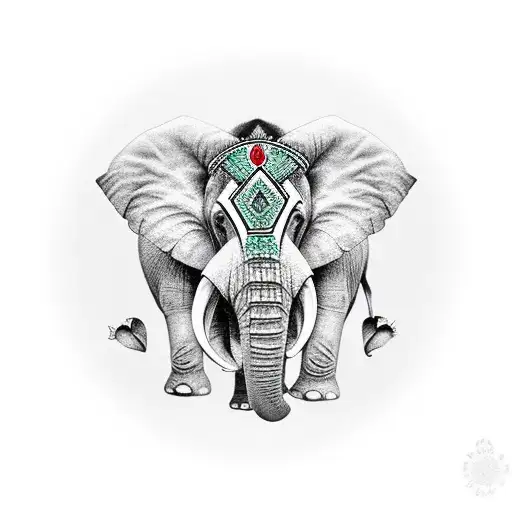 Elephant Emerald Crown