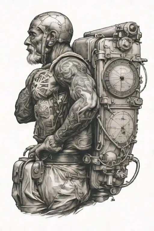 Atlas With The Workd On His Back