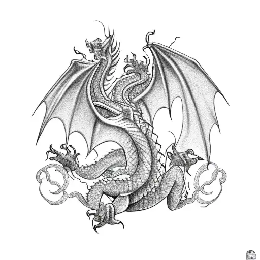 Dragon Holding A Heart