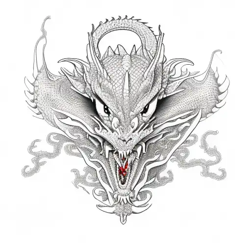 A Dragon On A Man's Chest