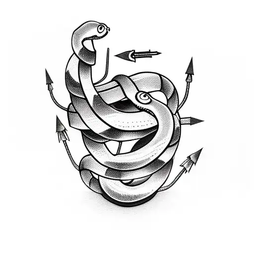 Snake With Arrows