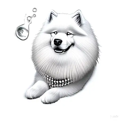 A Samoyed Dog