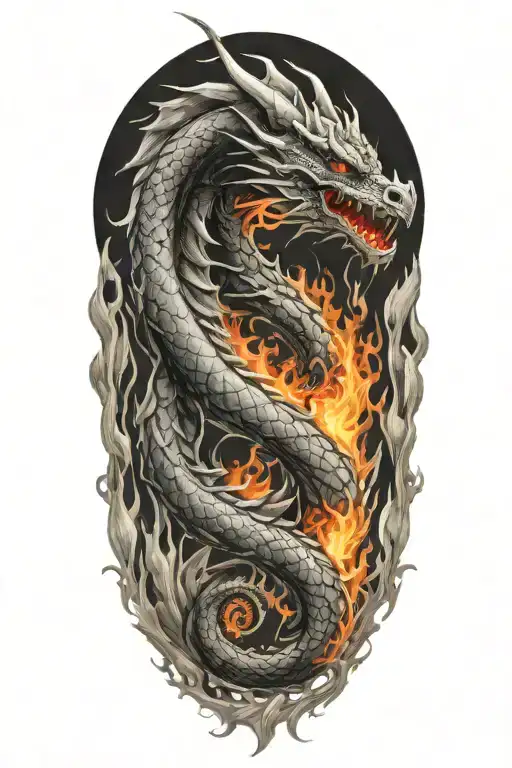 Dragon Breathing Fire