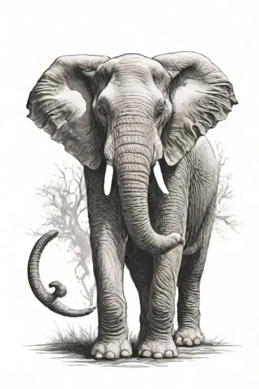 Elephant Standing