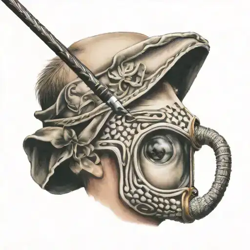 Divermask With Golf Stick