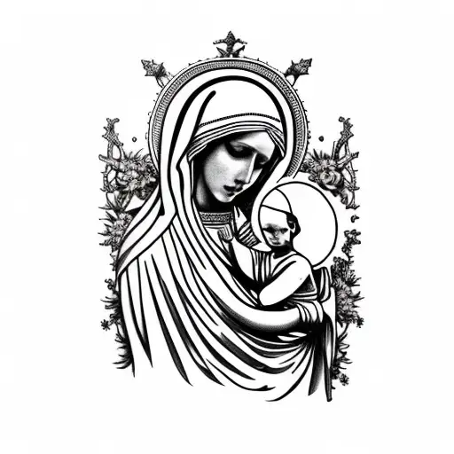 Virgin Mary With Child