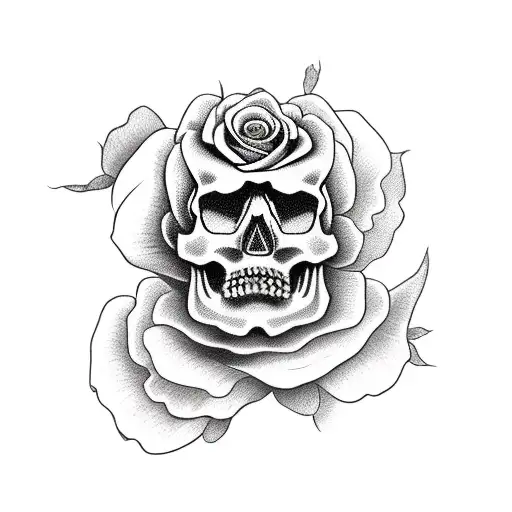 Skull Roses