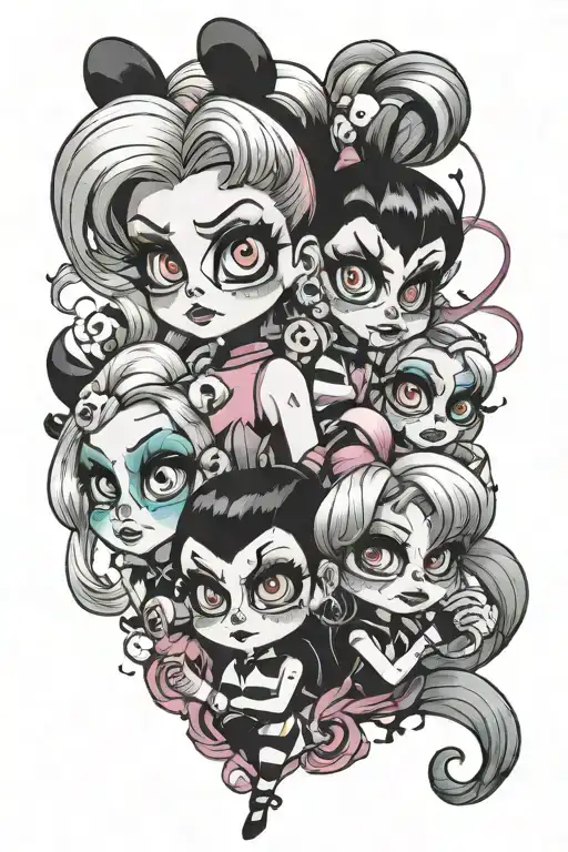 Creepy Powerpuff Girls