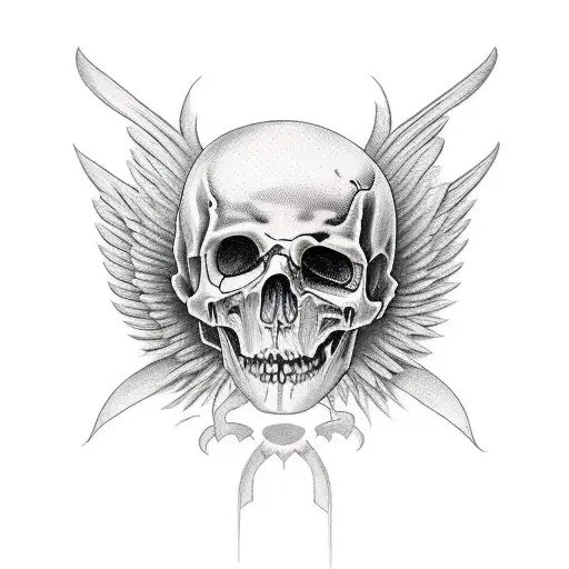 Angel Fighting Death