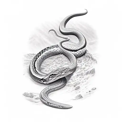 Striking Snake