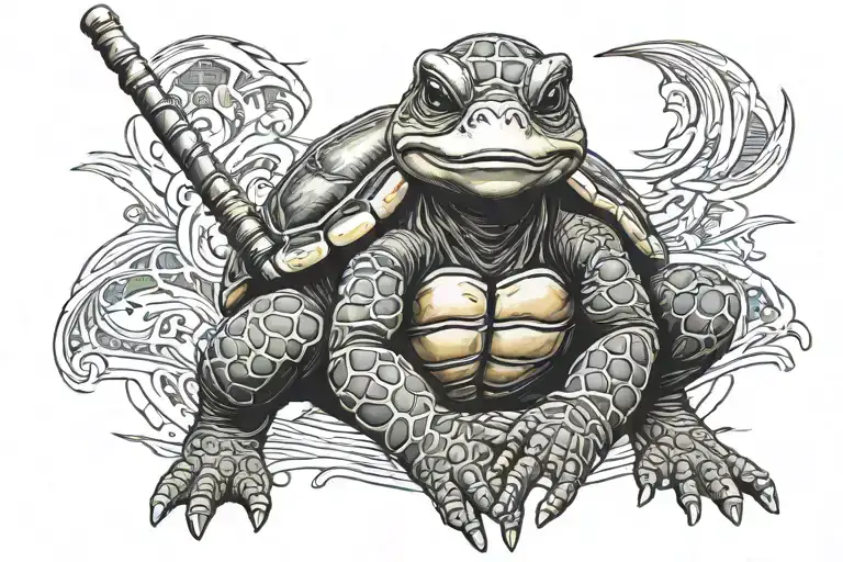 Rafeal Baby Ninja Turtle