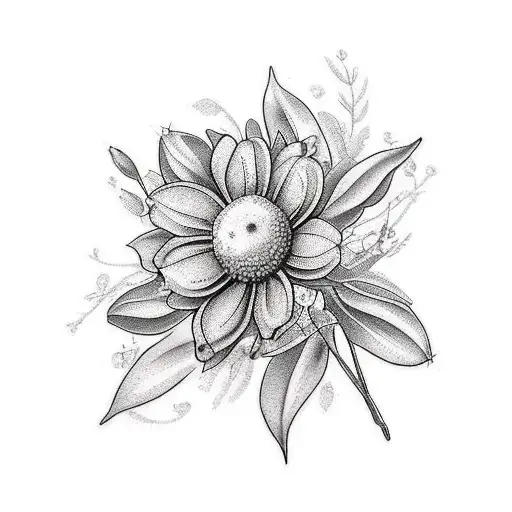 May And October Birth Flower Bouquet